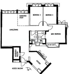 Blk 2B Kallang Heights (Kallang/Whampoa), HDB 5 Rooms #628397521